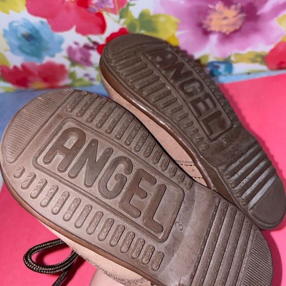 L’amour Angel Baby boy Leather brown shoes size 3 - Picture 6 of 7